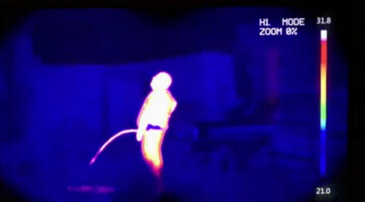 (약.비위주의) 열화상 카메라 레전드.gif 클리앙.gif